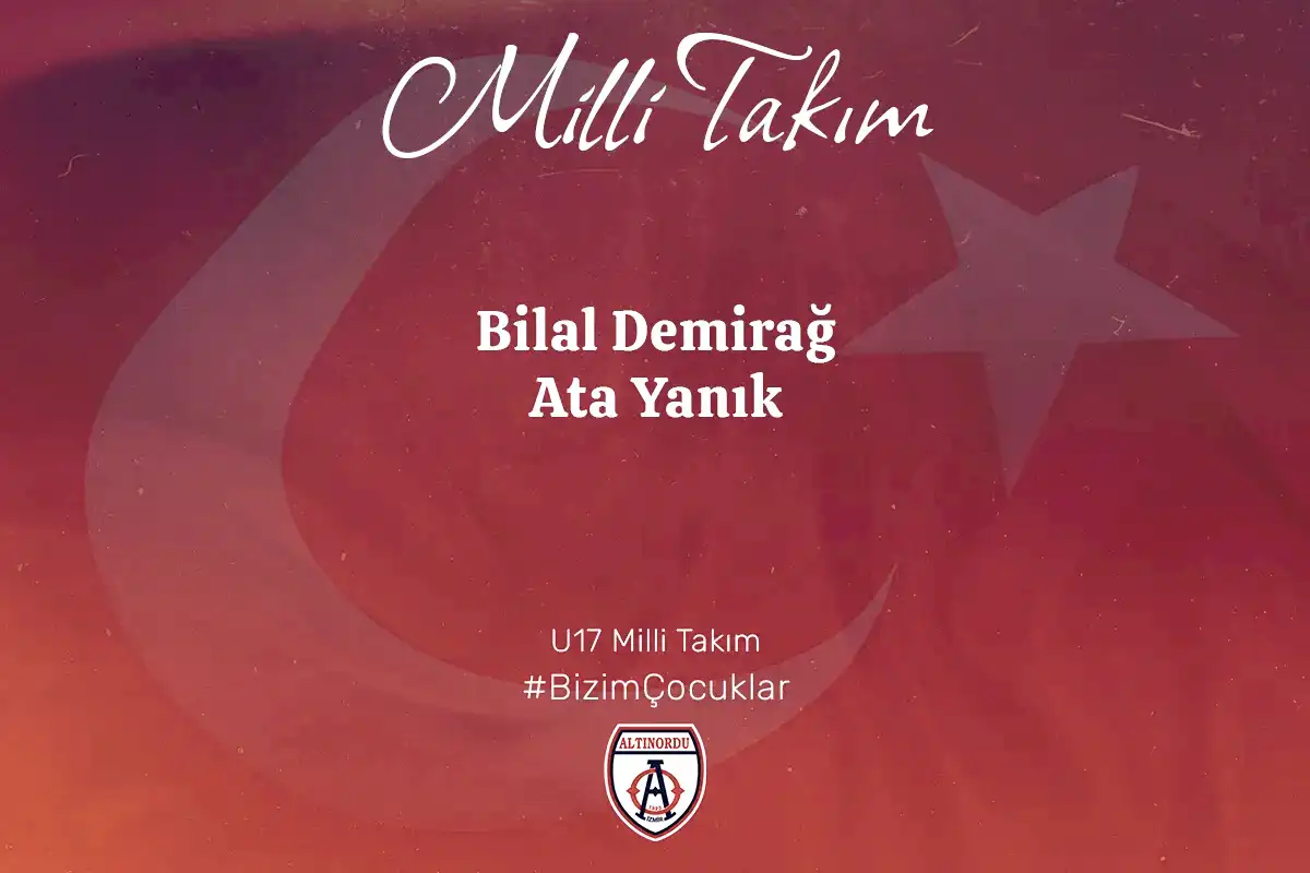 2 ÖKS OYUNCUMUZA MİLLİ TAKIM DAVETİ